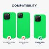 Etui kwmobile do Apple iPhone 14 Pro, silikonowe, zielone, 59073.44