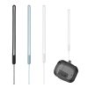 Zestaw 2 przewodów kwmobile do Apple Airpods Pro 2, silikon, wielokolorowy, 60168.01
