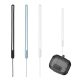 Zestaw 2 przewodów kwmobile do Apple Airpods Pro 2, silikon, wielokolorowy, 60168.01
