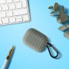 Etui kwmobile do Apple Airpods Pro 2, silikon, szary, 60169.70