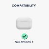 Etui kwmobile do Apple Airpods Pro 2, silikon, szary, 60169.70