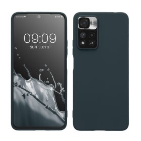   Etui kwmobile do Xiaomi Note 11 Pro Plus 5G, silikon, niebieski, 58095.202