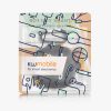 Etui kwmobile do Samsung Galaxy Buds 2 Pro/Galaxy Buds 2/Galaxy Buds Live, silikon, czarny/biały, 58155.02