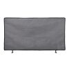 Osłona telewizora Kwmobile 75", szara, tekstylna, 60192.19