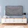 Osłona telewizora Kwmobile 75", szara, tekstylna, 60192.19