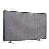 Osłona telewizora Kwmobile 55", szara, tekstylna, 60189.19