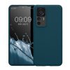 Etui kwmobile do Xiaomi 12T/12T Pro, silikonowe, niebieskie, 60152.57