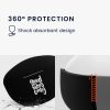 Etui kwmobile do Huawei Freebuds 4i, silikonowe, czarno-białe, 58153.02