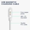 Kabel zasilający kwmobile do Blackview R3/R3 Pro, plastikowy, biały, 59290.02