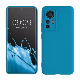   Etui kwmobile do Xiaomi 12T Pro, silikonowe, niebieskie, 60258.224