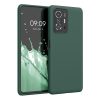 Etui kwmobile do Xiaomi 11/11T, silikonowe, zielone, 56245.166