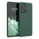 Etui kwmobile do Xiaomi 11/11T, silikonowe, zielone, 56245.166