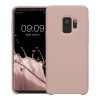Etui kwmobile do Samsunga Galaxy S9, silikonowe, różowe, 44182.236