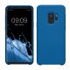 Etui kwmobile do Samsunga Galaxy S9, Silikon, Niebieski, 44182.228