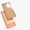 Etui kwmobile do Samsung Galaxy A53 5G, Silikon, Brązowy, 57835.245