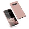 Etui kwmobile do Samsunga Galaxy S10, Silikon, Różowy, 47732.236