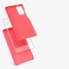 Etui kwmobile do Samsunga Galaxy S20 FE, silikonowe, różowe, 53605.103