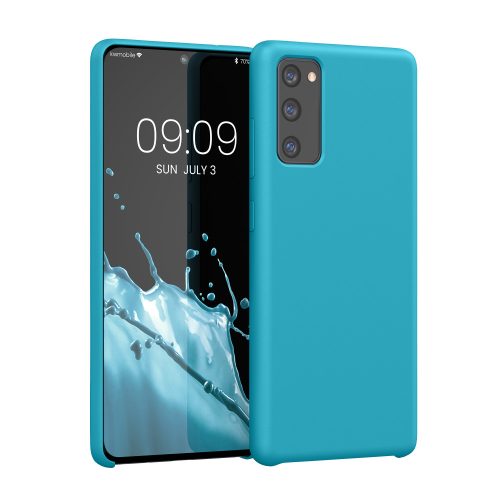 Etui kwmobile do Samsunga Galaxy S20 FE, Silikon, Niebieski, 53605.205