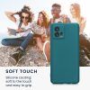 Etui kwmobile do Motoroli Moto G72, silikonowe, zielone, 60342.57