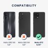 Etui kwmobile do Motoroli Moto G72, silikonowe, czarne, 60342.47