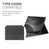 Okładka książki kwmobile do Microsoft Surface Pro 8 13'', tekstylna, szara, 56479.25