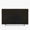 Pokrowiec na telewizor Kwmobile 85", czarny, plastikowy, 60366.01