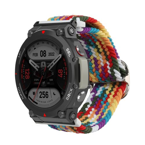 Pasek kwmobile do Huami T-Rex 2, nylon, wielokolorowy, 59598.32