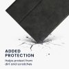 Okładka książki kwmobile do Samsung Galaxy Tab S6 Lite/Galaxy Tab S6 Lite (2022), ekoskóra, czarna, 60308.01