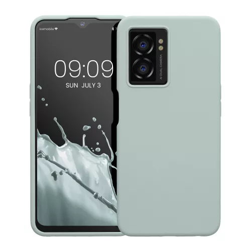 Etui kwmobile do OnePlus Nord N300, silikon, zielony, 60424.200