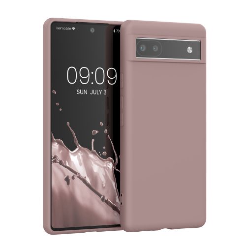 Etui kwmobile do Google Pixel 6a, silikonowe, fioletowe, 57799.236