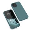 Etui kwmobile do Apple iPhone 13 Mini, Silikon, Zielony, 55877.207