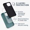 Etui kwmobile do Apple iPhone 13 Mini, Silikon, Zielony, 55877.207