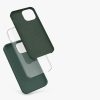 Etui kwmobile do Apple iPhone 13 Mini, silikonowe, zielone, 55877.169