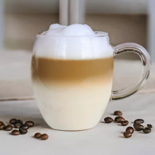 Pahar pentru ceai Creano All-in-One, 400 ml, cu infuzor din inox si capac din sticla