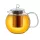 Ceainic din sticla Creano All-in-One, 1,3 L, cu infuzor din inox si capac, anti-picurare