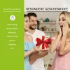 Zestaw prezentowy Creano ErbluhTee, pudełko w kształcie serca i 6 kul kwitnącej zielonej herbaty, 6 owocowych odmian