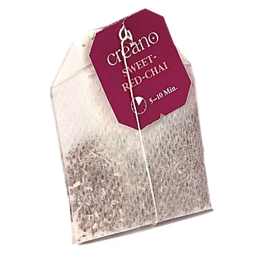 Herbata Bio Creano Słodki Czerwony Chai, 20 torebek, hibiskus i przyprawy, owocowo-pikantny smak