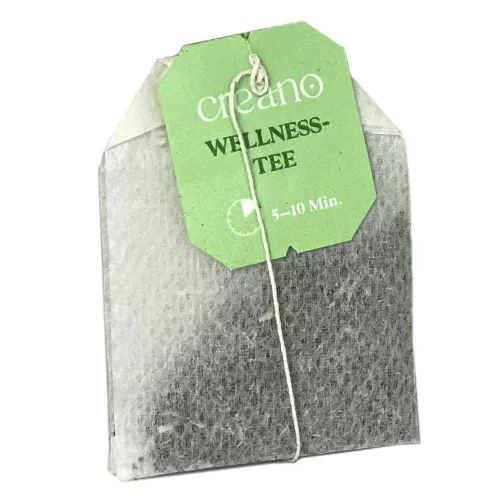 Herbata Bio Creano Wellness Tea, zielona herbata z ziołami, aromat grejpfruta, zestaw 20 torebek