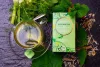 Herbata Bio Creano Wellness Tea, zielona herbata z ziołami, aromat grejpfruta, zestaw 20 torebek
