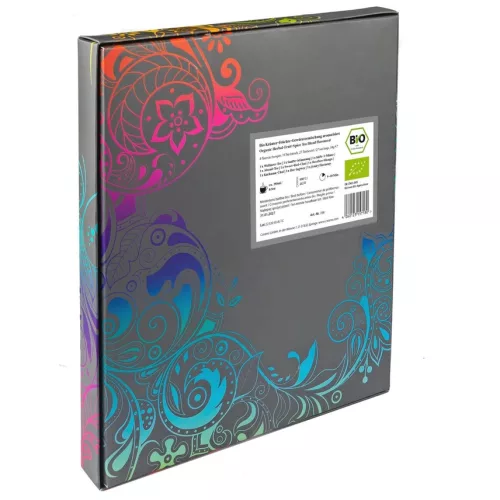 Zestaw prezentowy bio herbaty Creano Organic Herbal Tea, 27 saszetek, 9 rodzajów, zioła, owoce, przyprawy