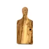 Deska do ziół z drewna oliwnego z uchwytem, 23x10 cm, grubość 1,2 cm