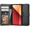 Etui z portfelem Tech-Protect do Xiaomi Redmi Note 13 Pro 4G/LTE/Poco M6 Pro 4G/LTE czarne