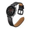 Skórzany pasek Tech-Protect do zegarka Samsung Galaxy 42 mm w kolorze czarnym