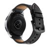 Skórzany pasek Tech-Protect do zegarka Samsung Galaxy 42 mm w kolorze czarnym