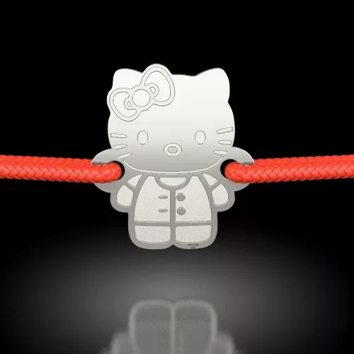 Srebrna bransoletka Hello Kitty