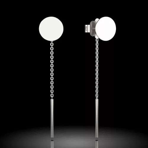 Kolczyki srebrne model 47