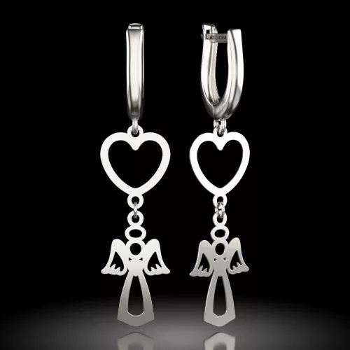 Kolczyki srebrne model 71