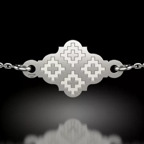 Bransoletka ze srebrnym łańcuszkiem, Tradycyjne Motywy Transylwanii