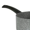 Rondel Flonal Pietra Viva z uchwytem do sosów, 16 cm, nieprzywierający Magma-Tech, dno 3 mm, gaz/elektryczna/vitroceramiczna