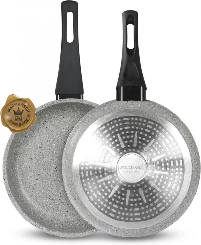 Patelnia do naleśników Flonal Dura Induction, 25 cm, nieprzywierająca Magma-Tech Plus, do wszystkich płyt